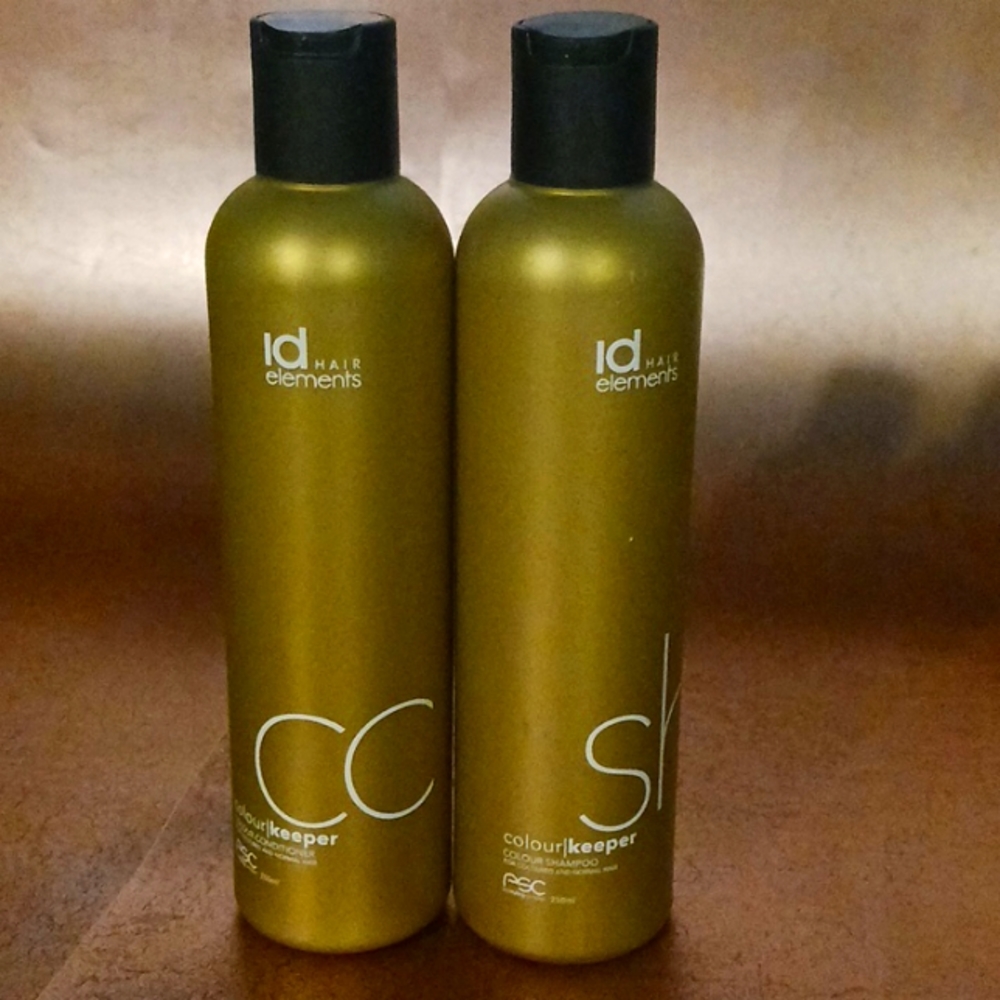 ID HAIR ELEMENTS COLOUR KEEPER SHAMPOO N CONDITIONER 250ML. NOT AVAIL. ANYMORE